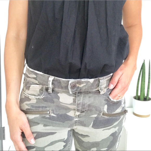 Zara Camo Denim - Picture 3 of 8